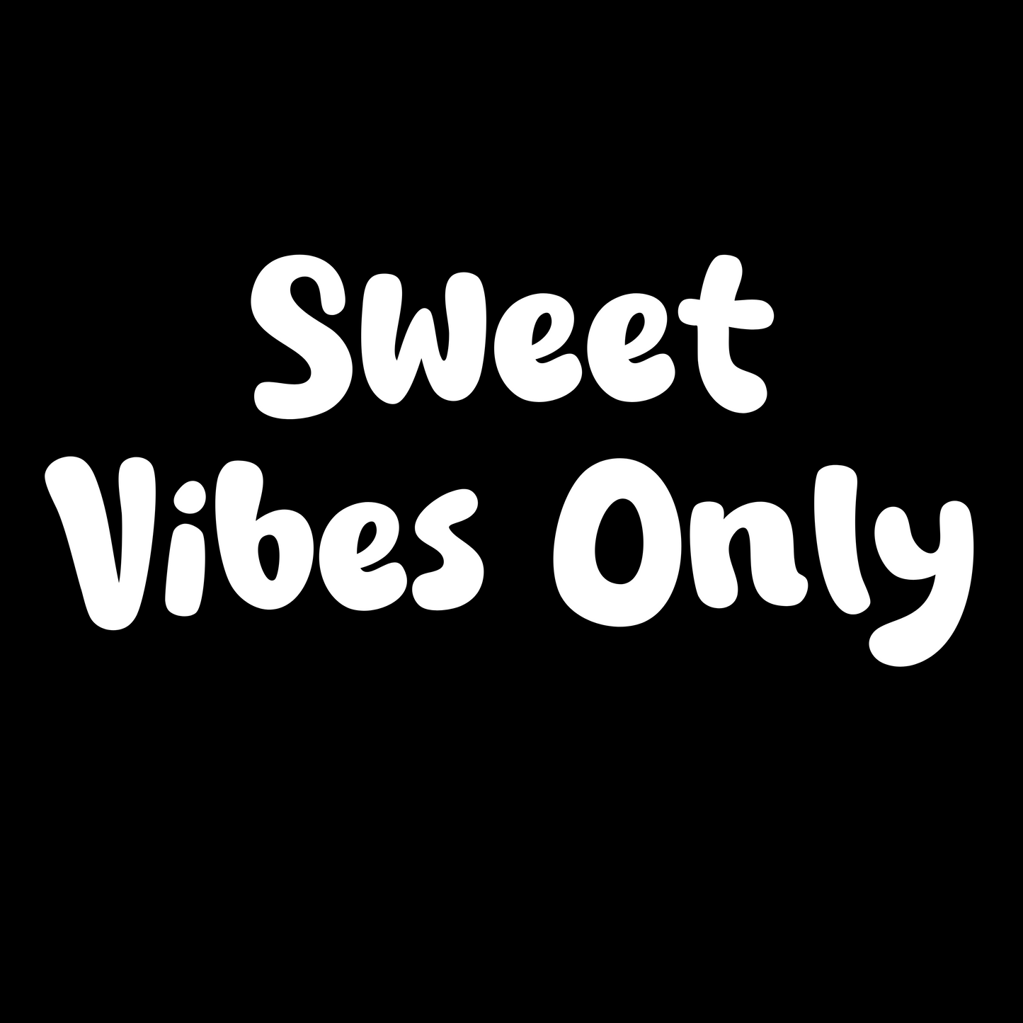 Sweet Vibes Only Oversized Sleep Tee