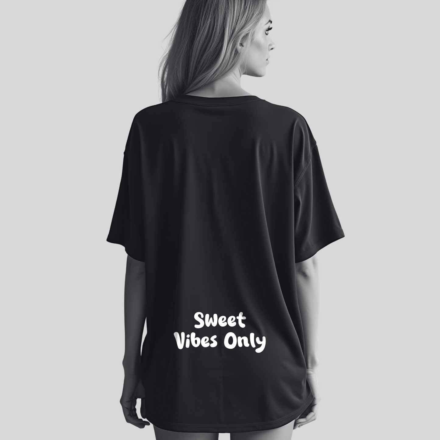 Sweet Vibes Only Oversized Sleep Tee